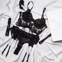 Lingerie Sexy Women Lace Hollow Embroidery Garter