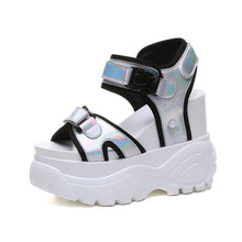 Womens Sandals Shoes Platforms Wedge Supper High Heel Chunky Sandals Thick Bottom