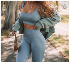 Seamless Yoga Suit Female Sportswear