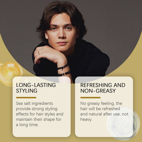 Moisturizing Gloss Natural & Fluffy Men's Styling Care