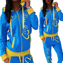 Casual knit sportswear suit