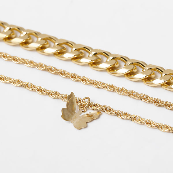 Creative Twist Chain Temperament Simple Footwear