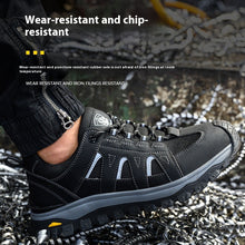 Men's Deodorant Toe Cap Lightweight Protective Footwear