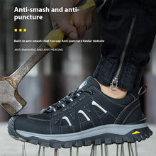 Men's Deodorant Toe Cap Lightweight Protective Footwear