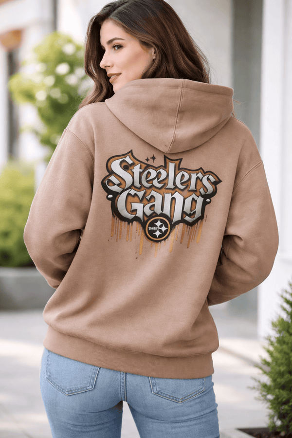 Steelers - Hoodie - Light Brown