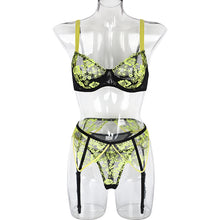 Women's Embroidered Lace Underwired Shapewear